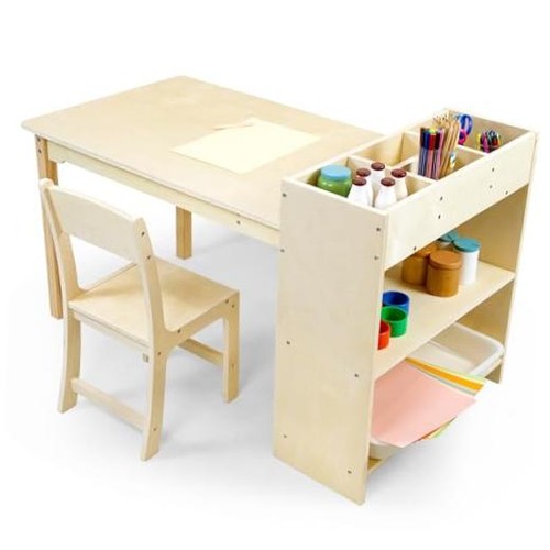 Kids art table - and,